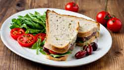 Pan Bagnat: Nicoise-style Tuna Sandwich