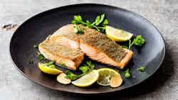 Pan-Fried Faroese Trout with Almond Butter (Steiktur Føroyskur Æða)