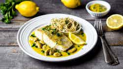 Pan-Fried Haddock with Lemon Butter Sauce (Steiktur Síld)