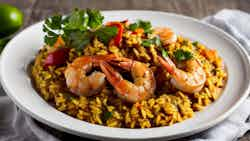 Panamanian Style Shrimp and Rice (Camarones y Arroz Estilo Panameño)