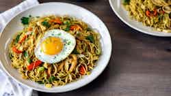 Pancit Canton (Stir-Fried Egg Noodles)