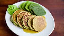 Panikeke (taro And Coconut Pancakes)