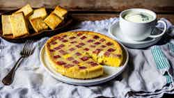 Paraguayan Cheese Bread With Bacon (chipa Rora)