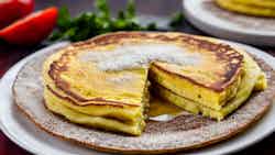 Paraguayan Cheese Pancake (mbeju)