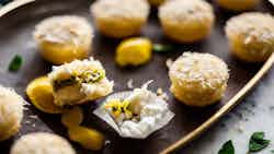Passionfruit Coconut Macaroons