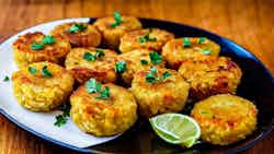 Pasteis De Bacalhau (macanese Style Portuguese Salted Cod Fritters)