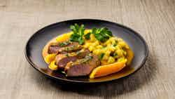 Pavia Duck Breast with Orange Sauce (Petto d'Anatra con Salsa all'Arancia alla Pavese)