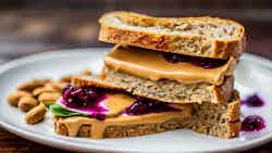 Peanut Butter and Jelly Sandwich (Amata ye Inyama ye Igitoke n'Isandwich ye Jelly)