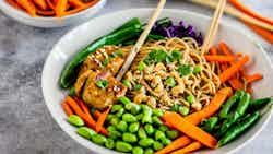 Peanut Satay Noodle Bowl