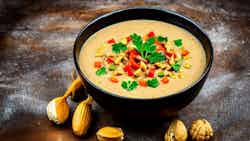 Peanut Soup With Assorted Meats And Vegetables (groundnut Soup Surprise)