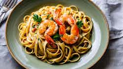 Penzance Prawn Linguine