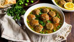 Persian-style Meatball Soup (Aash-e Koofteh)