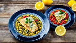 Pesce Spada Con Salsa Al Limone E Capperi (swordfish With Lemon Caper Sauce)