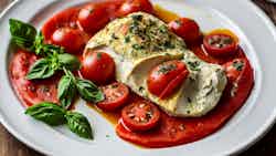 Petto Di Pollo Ripieno Caprese Al Forno (baked Caprese Stuffed Chicken Breast)