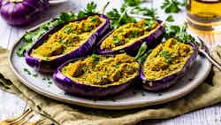 Pharaoh's Royal Stuffed Eggplant (باذنجان محشي ملكي الفراعنة)