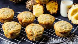 Pineapple And Coconut Muffins