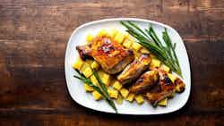 Pineapple And Ginger Glazed Chicken