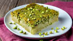 Pistachio and Rosewater Baklava (Baklava-e Pesteh)