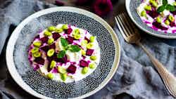 Piyaz (creamy Yogurt And Beetroot Salad)