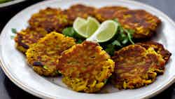 Plantain Fritters With Smashed Beans (patacones De Tacacho)