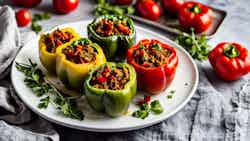 Poivrons Farcis (stuffed Bell Peppers)