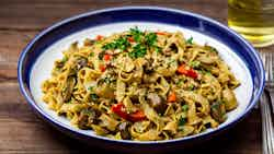 Polish Cabbage And Mushroom Stir-fry: Kapusta Z Grzybami