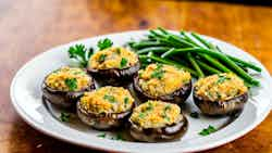 Polish Stuffed Mushrooms: Nadziewane Pieczarki