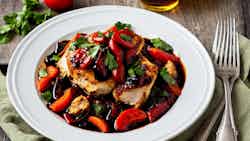 Pollo Agrodolce Al Balsamico (sweet And Sour Balsamic Chicken)