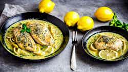 Pollo Al Limone E Basilico Piccata (lemon Basil Chicken Piccata)