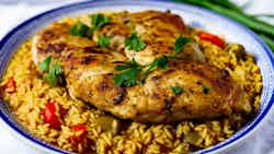 Pollo Con Arroz (honduran Chicken And Rice)