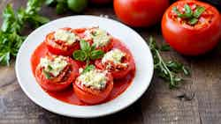 Pomodori Ripieni Alla Sarda (sardinian Stuffed Tomatoes)