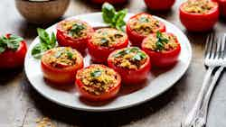 Pomodori Ripieni (ligurian Style Stuffed Tomatoes)