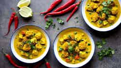 Potato And Cauliflower Curry (aloo Gobi)