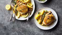 Poulet Au Citron Et Miel Corse (corsican Lemon And Honey Chicken)