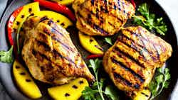 Poulet Malien (grilled Chicken With Mango Salsa)