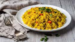Pulao With Puffed Rice (zesty Nargis Pulao)