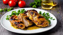 Pule Me Kos (grilled Chicken With Yogurt Marinade)