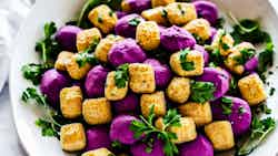 Purple Sweet Potato Gnocchi