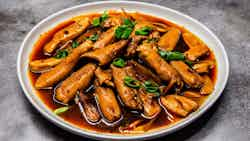 Pyongyang-style Braised Chicken Feet (평양식 닭발)