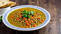 Pyramid Power Lentil Soup (شوربة العدس قوة الهرم)