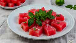 Qangiq Aqpiq Naluaq (icy Watermelon Salad)