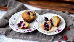 Qangiq Mountain Berry Muffins (snowy Mountain Berry Muffins)