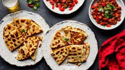 Quesadillas De Camarones Y Chorizo Picante (spicy Shrimp And Chorizo Quesadillas)