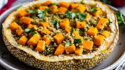 Quinoa-stuffed Butternut Squash