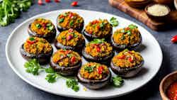 Quinoa-stuffed Mushrooms