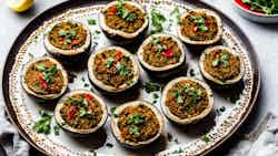 Quinoa-stuffed Portobello Mushrooms