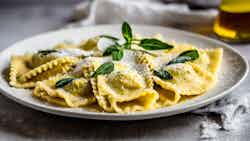 Ravioli Alla Ricotta E Zafferano (sardinian Ricotta And Saffron Ravioli)