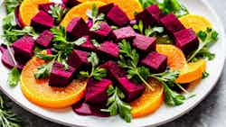 Raw Beetroot And Orange Salad