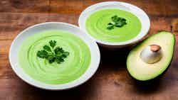 Raw Cucumber And Avocado Soup