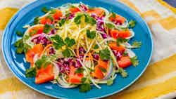 Raw Papaya And Lime Salad